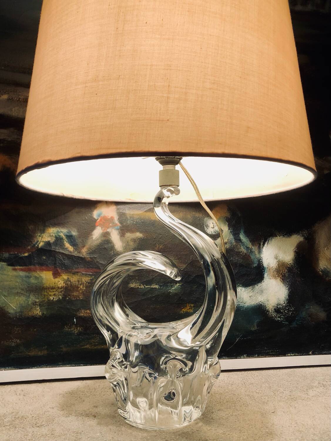 Lampe en Cristal 1960-70