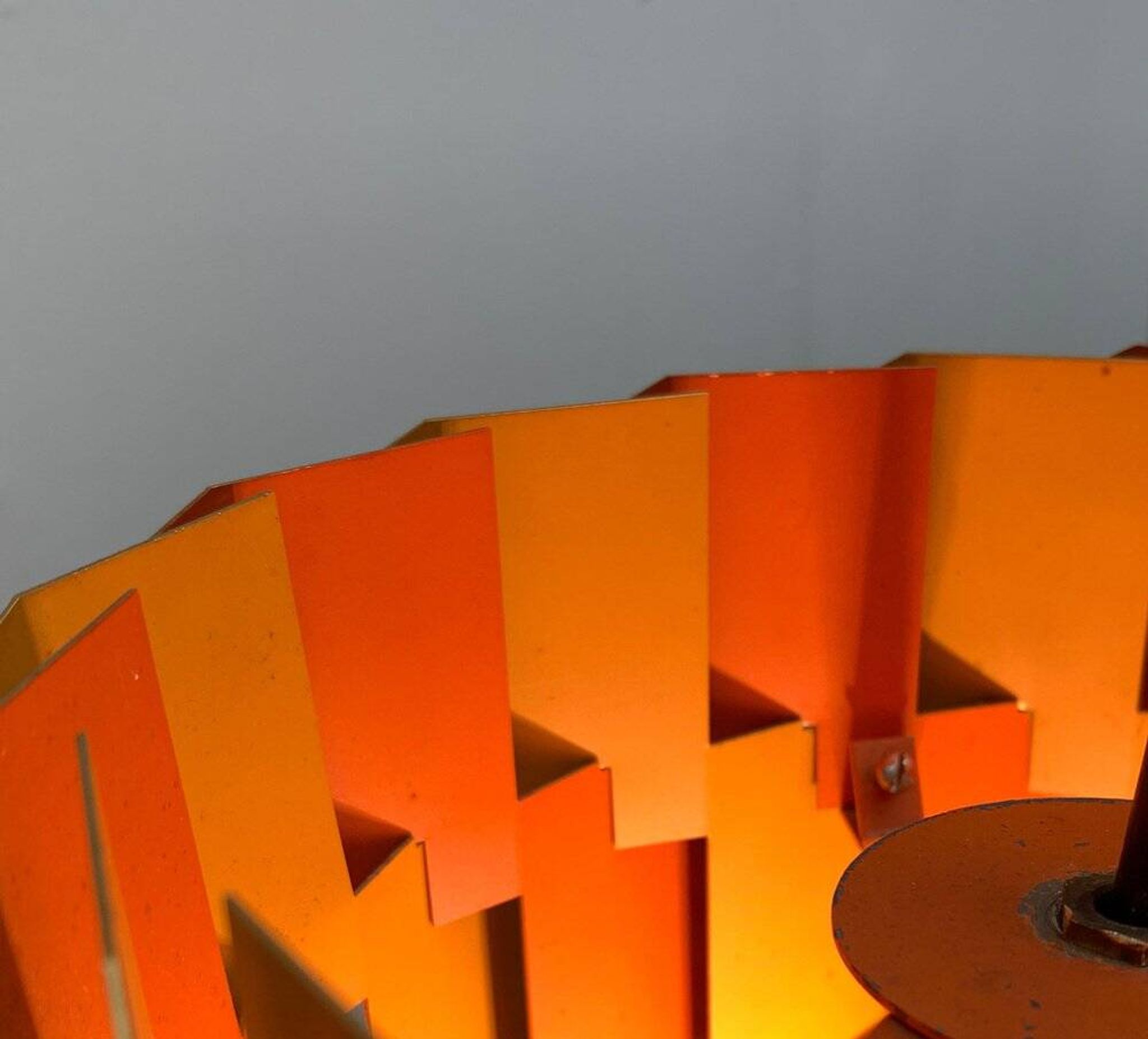 Danish Mid-Century Pop Facette Suspension by Louis Weisdorf for Lyfa, 1960s
