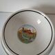 Set of 5 Italian ceramic dishes with country decor