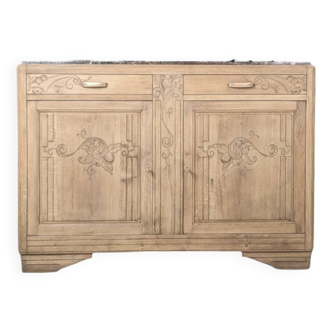 Art Deco Oak Sideboard - Refurbished