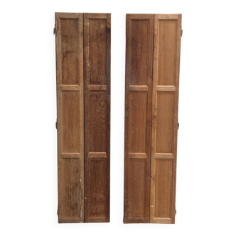 Vintage oak shutter