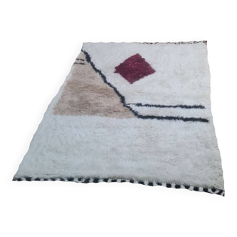 Handmade wool Berber rug 150 X 100 CM