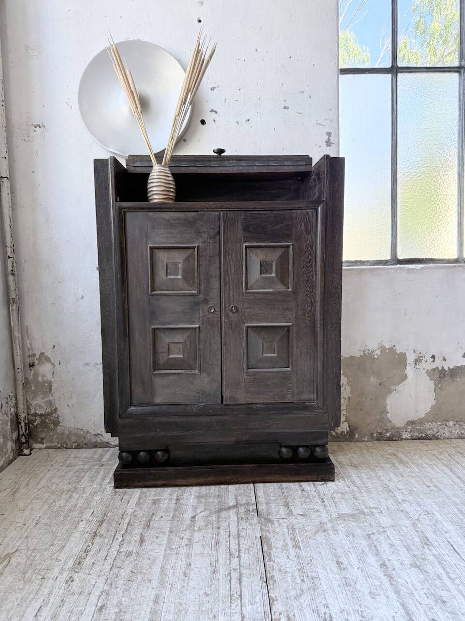 Meuble bar art déco Hoffmann Chaleyssin 1940