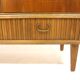 Scandinavian enfilade in walnut, Swedish modern, Sweden, 1940.