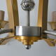 Lustre vintage 1950 aluminium