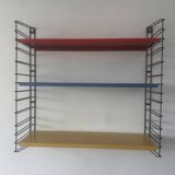 Tomado wall shelf pair – Mondrian colours – vintage