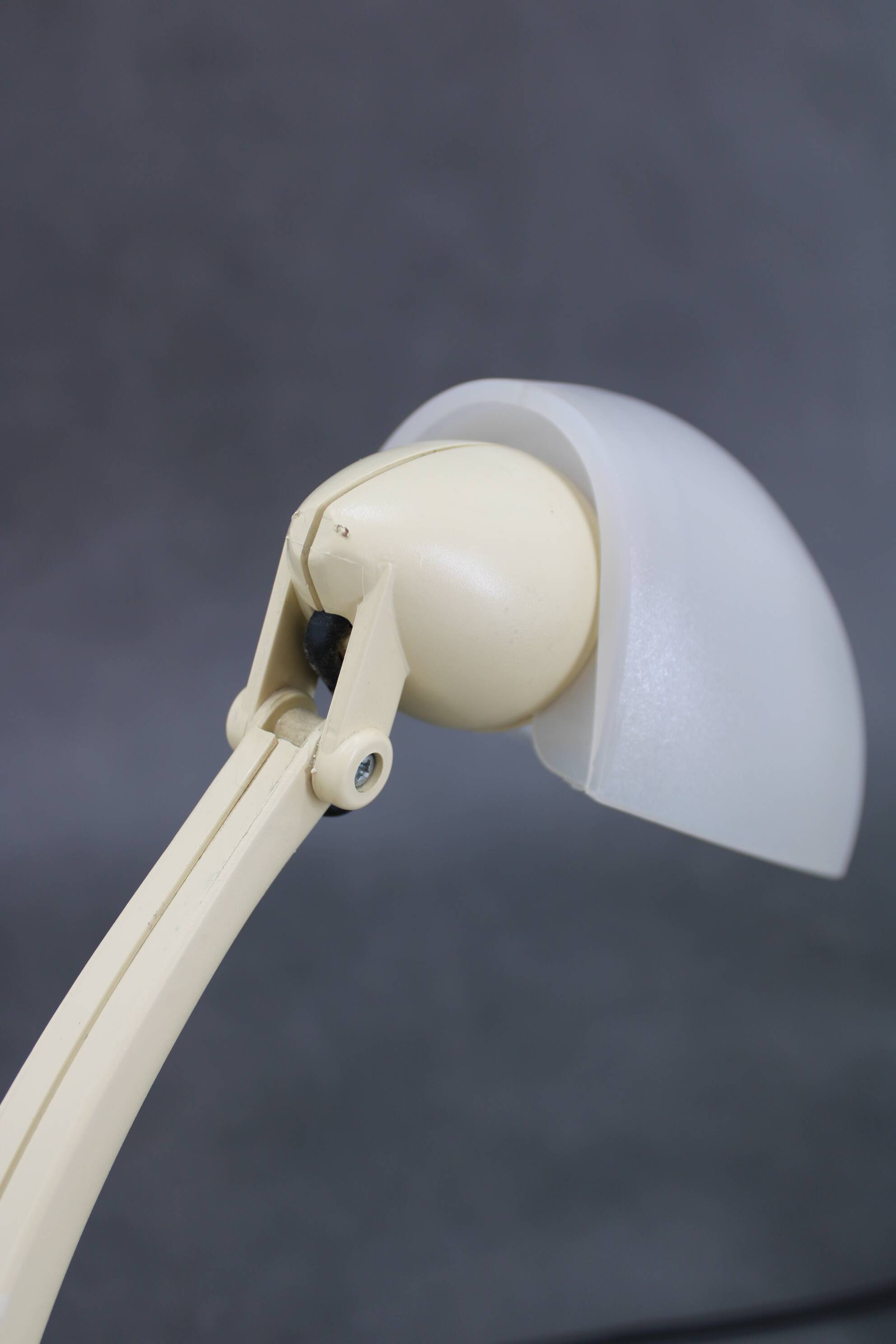 1970s Pair of Veneta Lumi Table Lamps  model Virgola, Italy