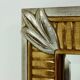 Large Decorative Gold Plated Mirror by Deknudt Belgium 1980s