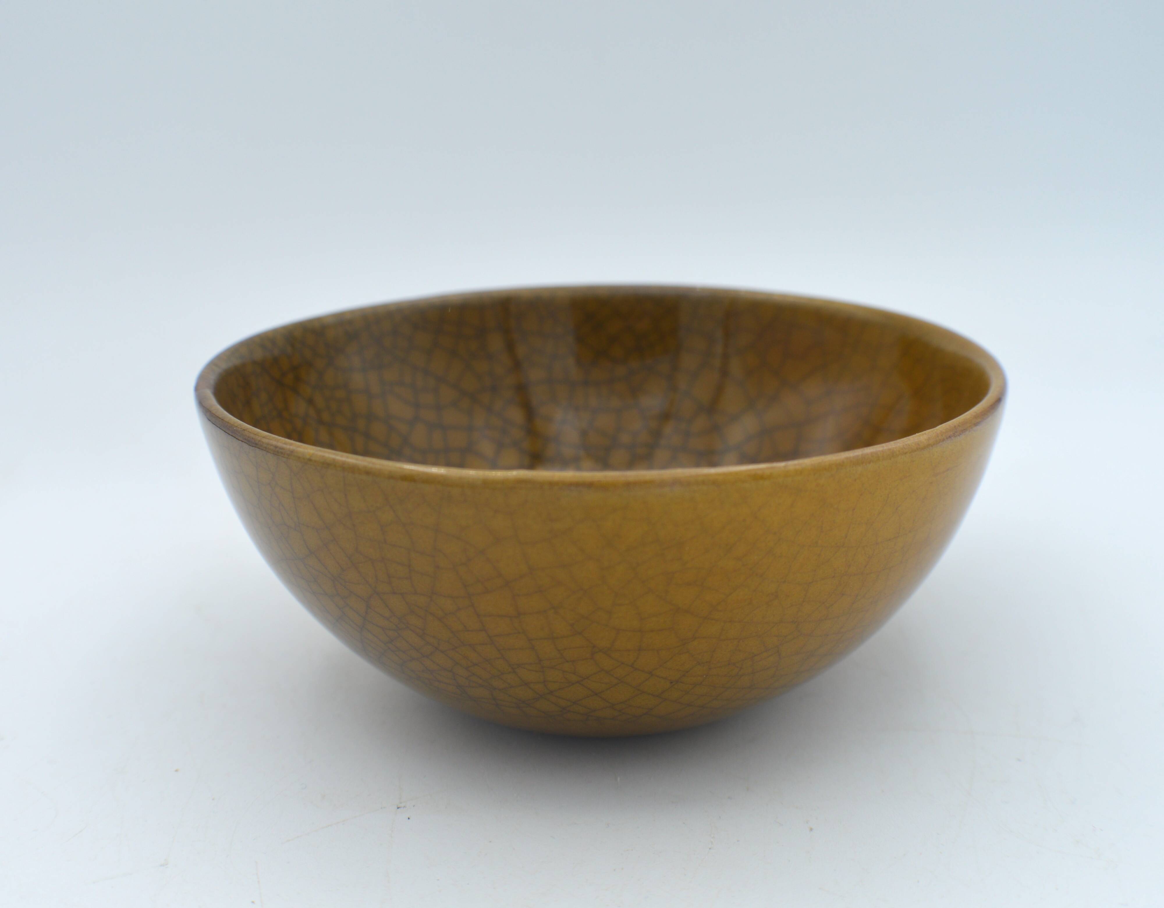 Ceramic bowl signed by Sophie Bidot