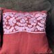 Bohemian style cushions in wild silk and embroidery