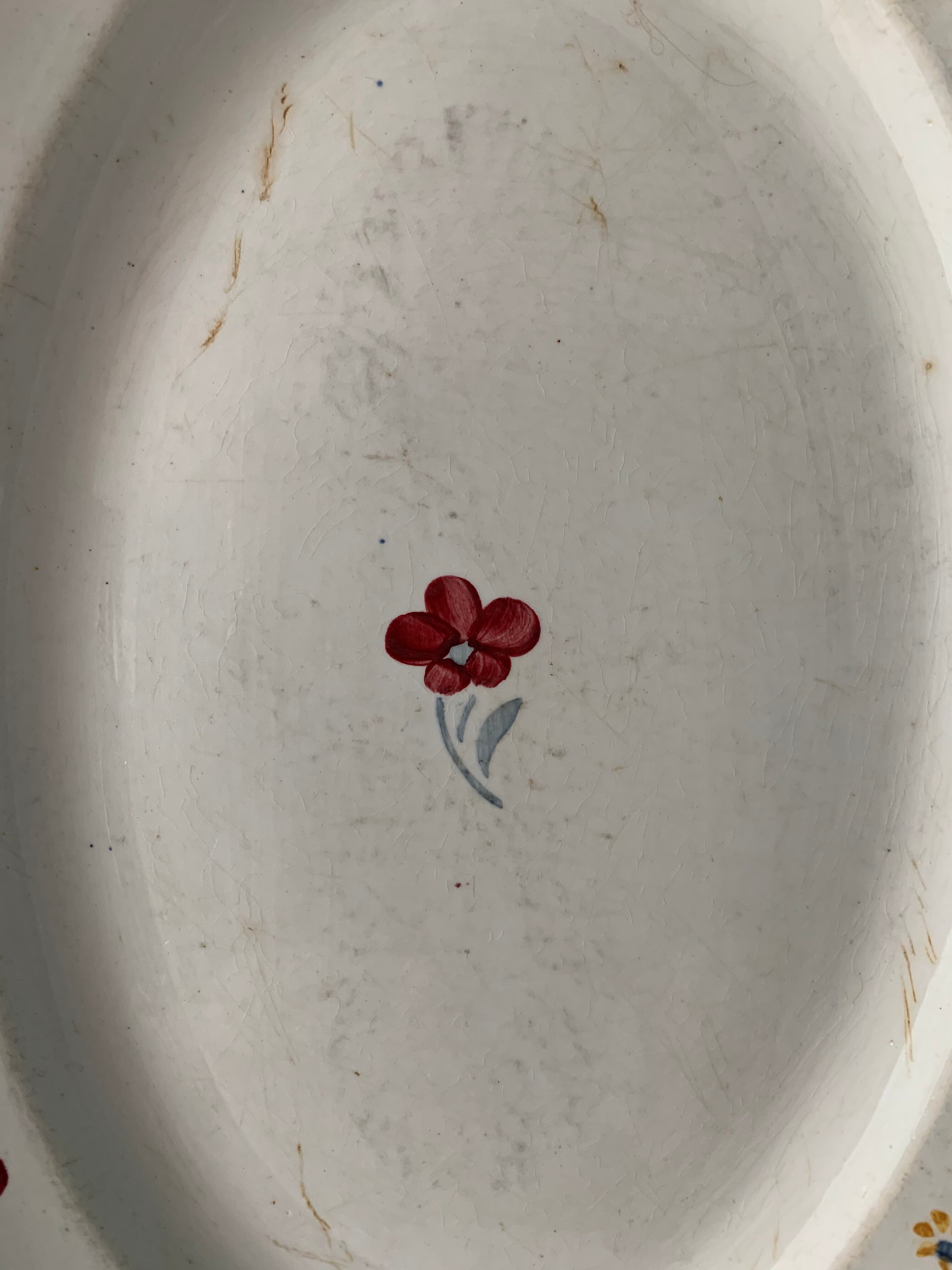 Set de 2 plats Mary Lou Digoin Sarreguemines 20 ème siècle