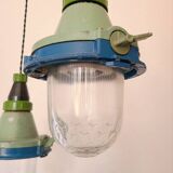 Old Soviet CCCP industrial lamp