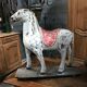 Papier-mâché horse