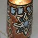 Lamp or night light in painted ceramic 60's