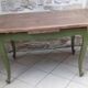Wooden extension dining table