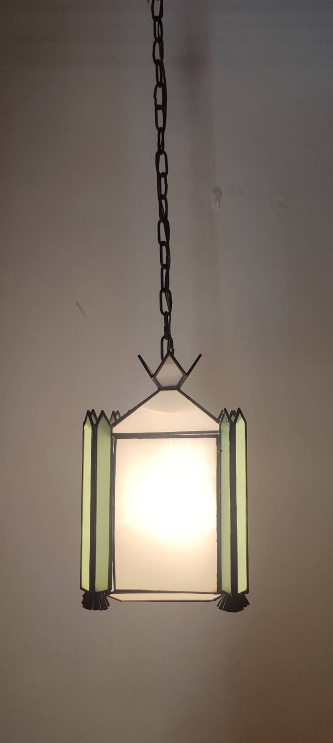 Lámpara de techo árabe. Marruecos, 1970s.