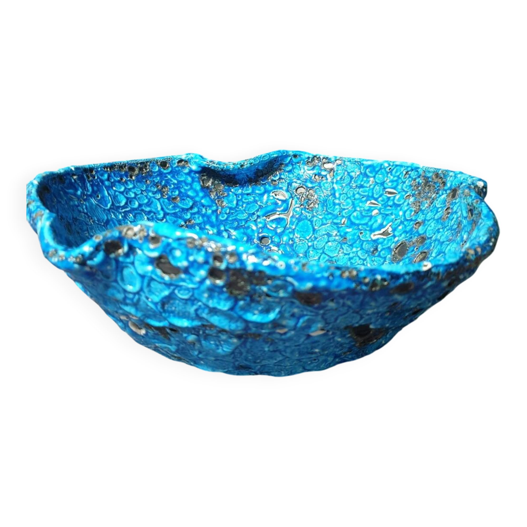 Large sea foam bowl Vallauris 1960