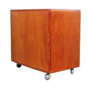 Danish teak bar cabinet by Illum Wikkelsø for CFC Silkeborg, 1960s.