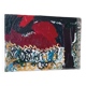 Abstract oil painting on canvas
