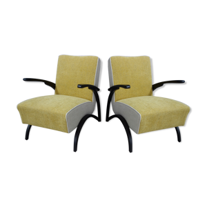 Paire fauteuils - halabala