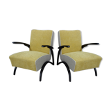 Paire de fauteuils de Jindrich Halabala