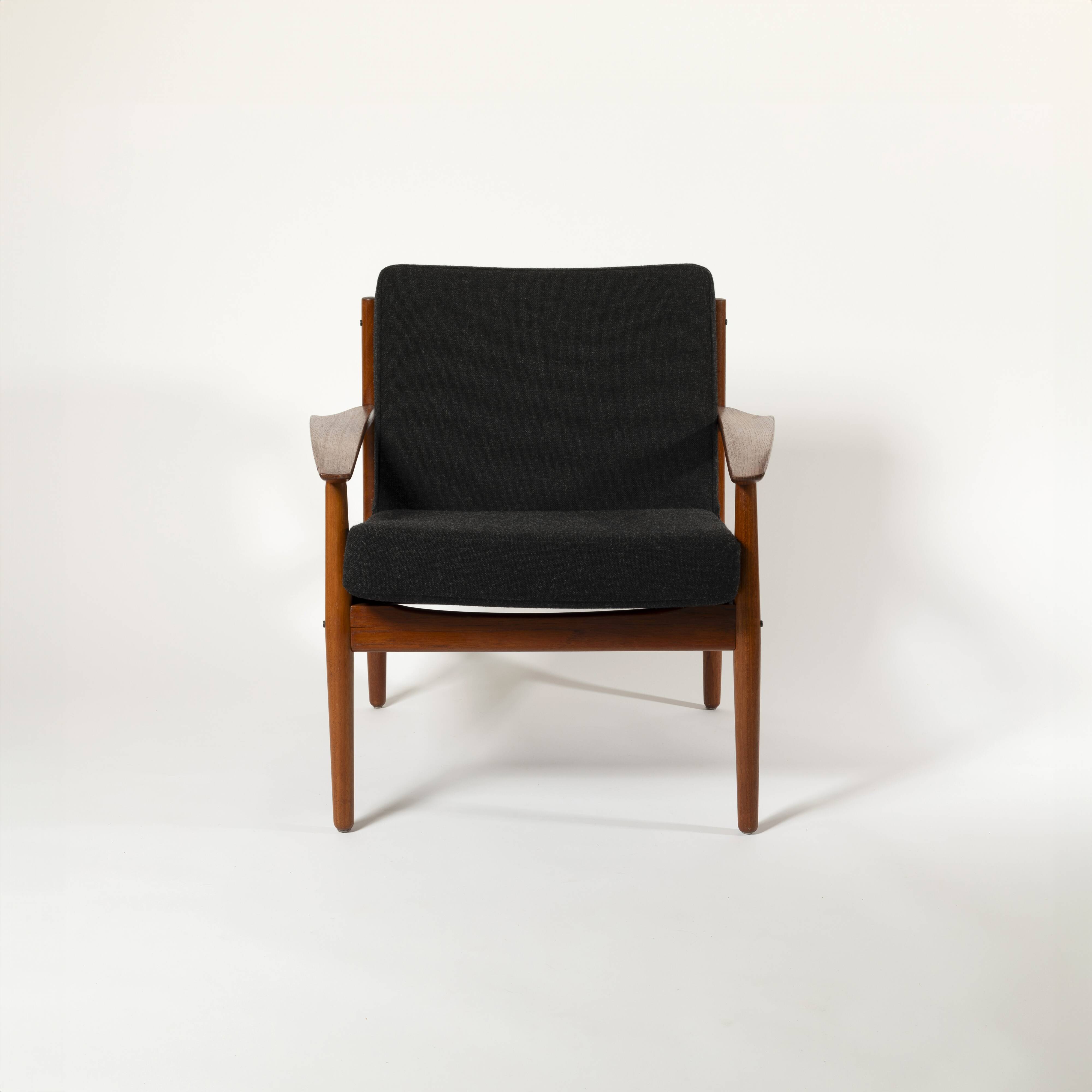 Lounge chair by Arne Vodder for Glostrup, Denmark, 1960s