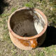 19th-century terracotta pottery jar
