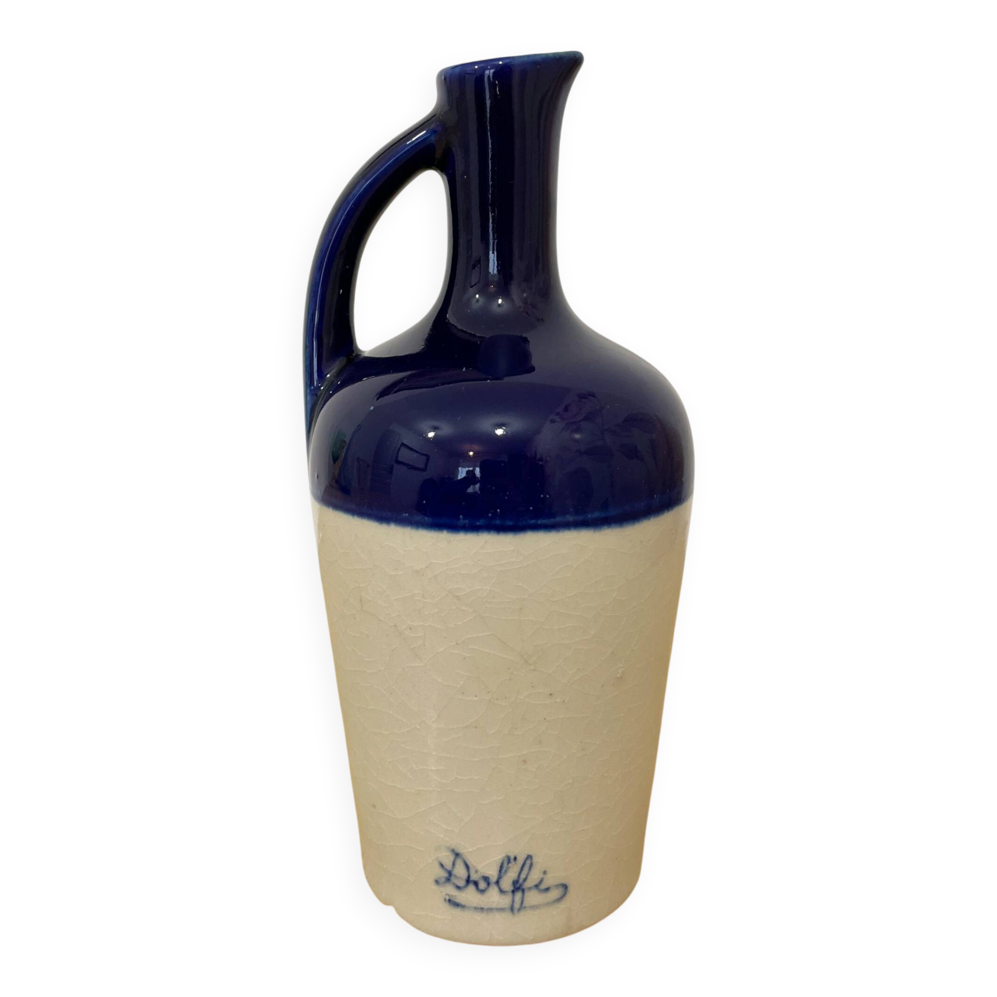 Dolfi pitcher vase from the 1950s.