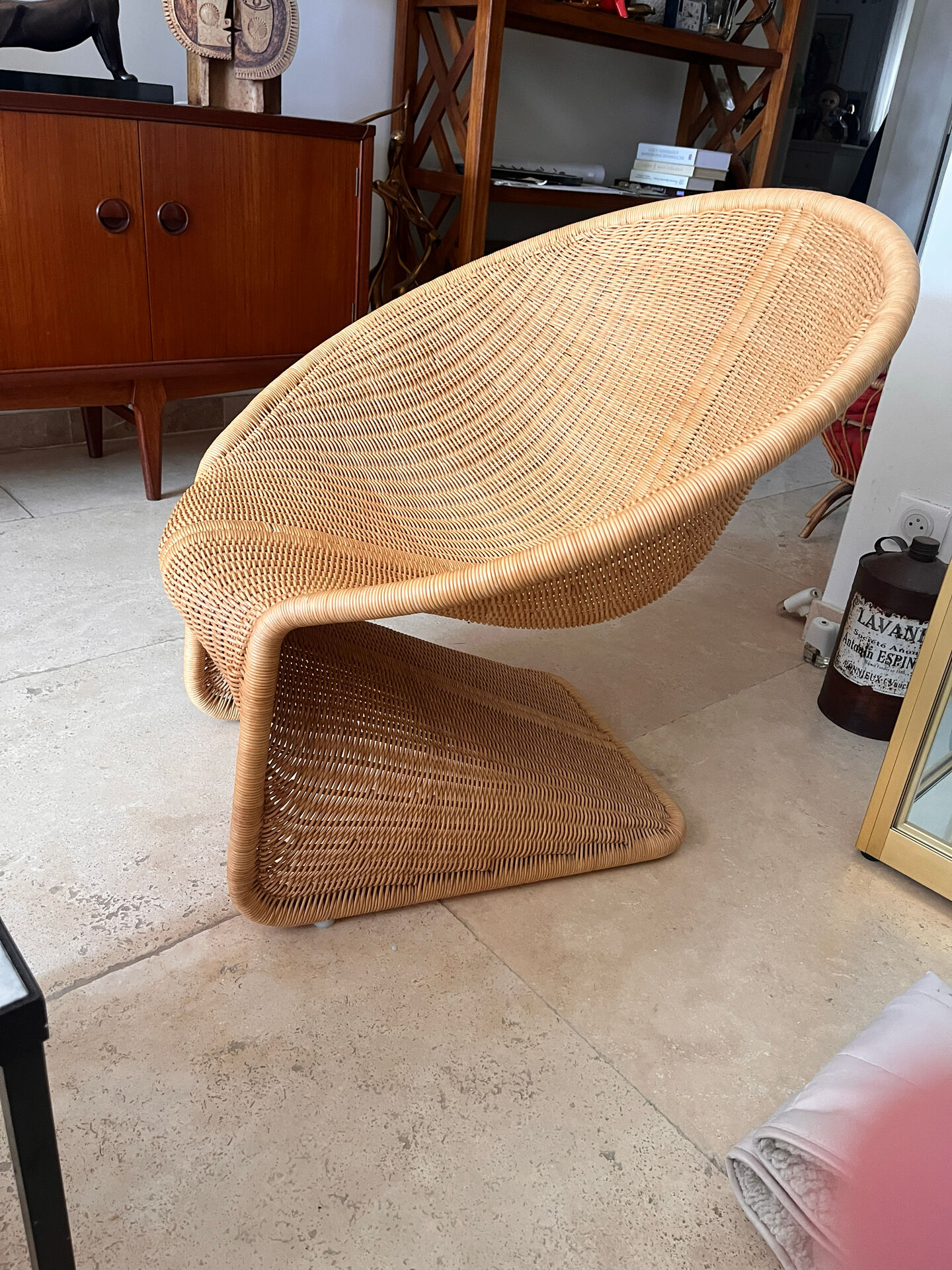 Rattan armchair model Kraton