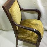 Charles X mahogany armchair