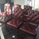 Chaises cuir