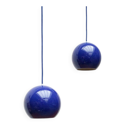 Suspensions Topan par Verner Panton pour Louis Poulsen, 1960