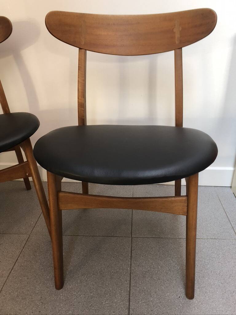 Paire de chaise CH30 Hans Wegner