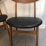 Paire de chaise CH30 Hans Wegner