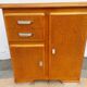 Mado buffet, asymmetrical doors and metal