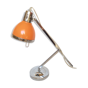 lampe articulée vintage - orange