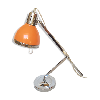 Orange vintage articulated lamp