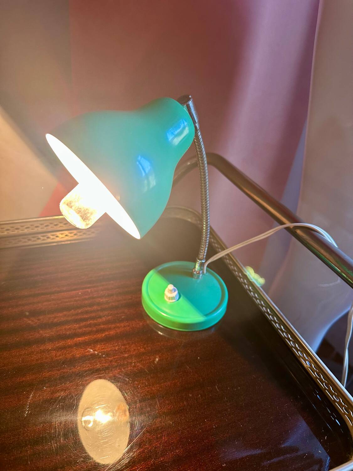 Vintage 1950s desk lamp