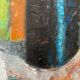 Old painting, still life with bottles signed Milliquet (1896-1982)