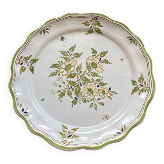 Moustiers decor plate