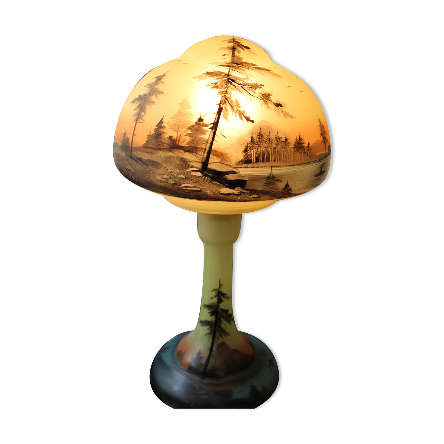 Mushroom lamp epoque XXème