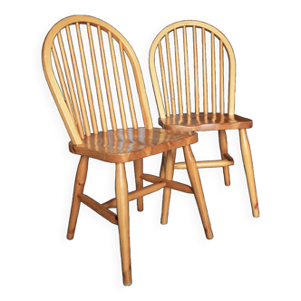 Pair of Ercol Windsor type chairs