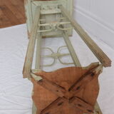 Old wooden side table