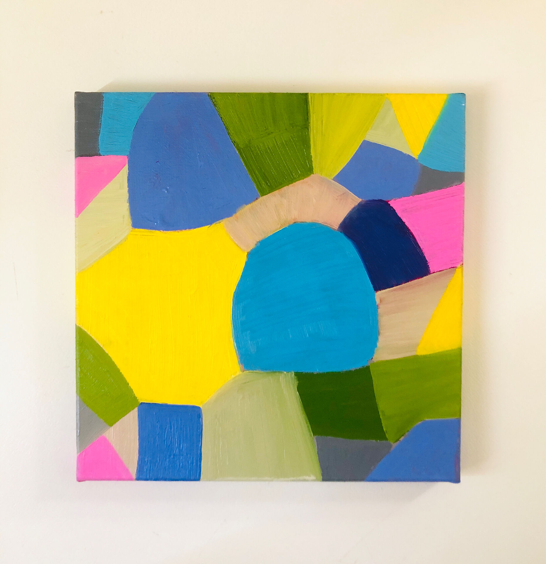Tableau Huile Abstrait