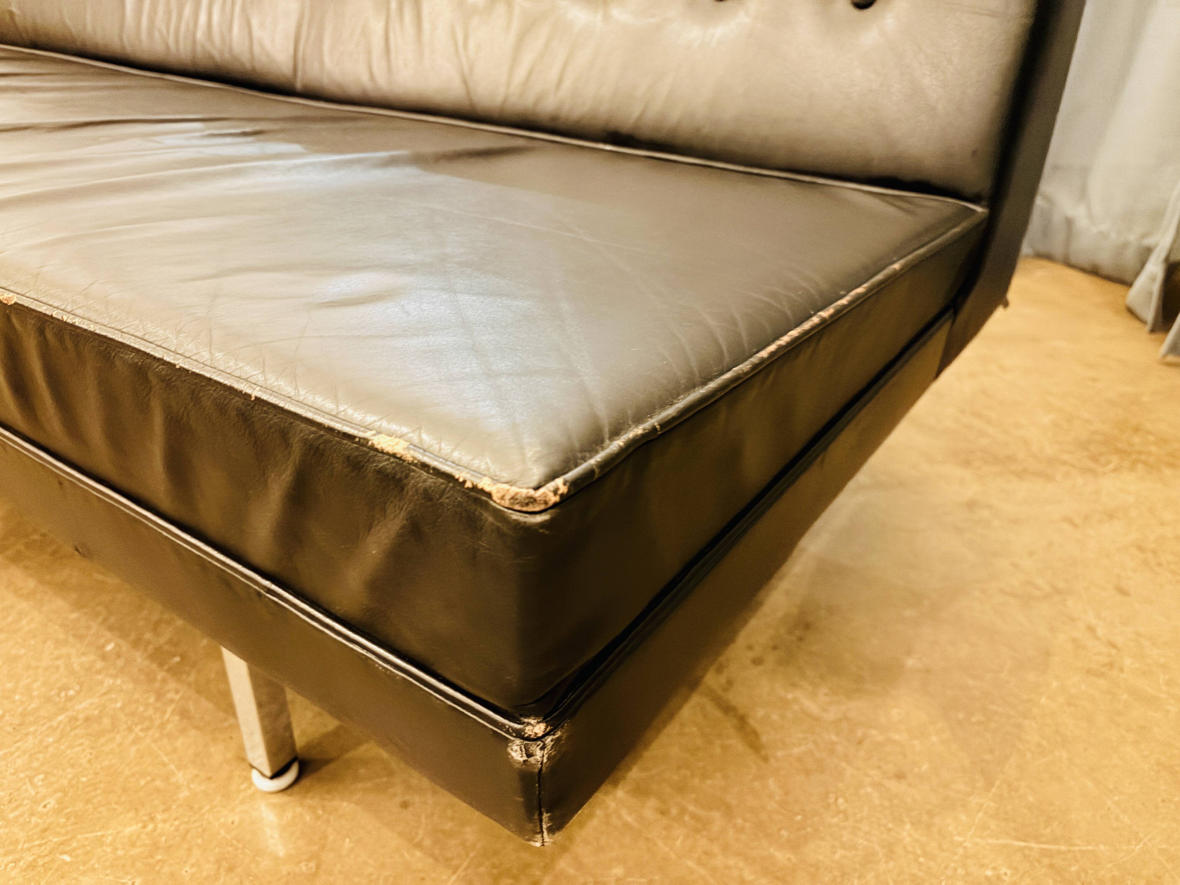 Vintage leather sofa