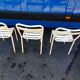 3 chaises Tolix T1