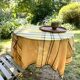 Nappe vintage carrée 140x140