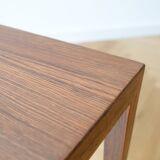 Minimalist rosewood table, Denmark 1960s-70s