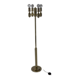 Brass floor lamp, 1970s, restored