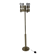Brass floor lamp, 1970s, restored